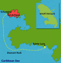 Map of journey