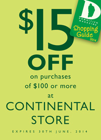 Continental Store coupon